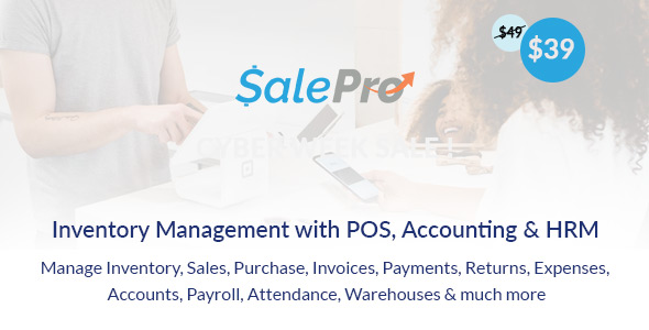 SalePro – POS, Inventory Management System with HRM & Accounting