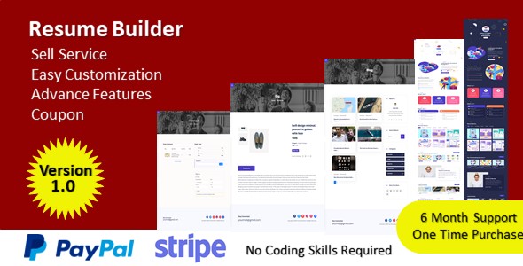 Resume Builder – Build Your Resume & Sell Your Service