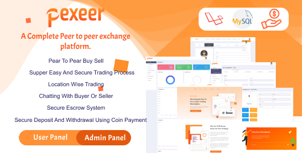 Pexeer – A Complete Peer to Peer Cryptocurrency Exchange Platform