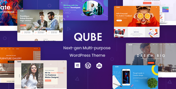 Qube – Responsive Multi-Purpose Theme