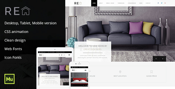 Real Estate Muse Template